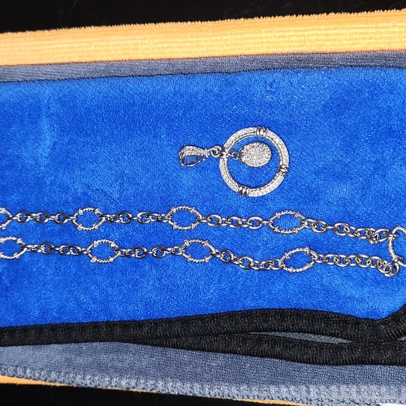 Judith Ripka Sterling Silver Charm Pendant - Picture 12 of 14